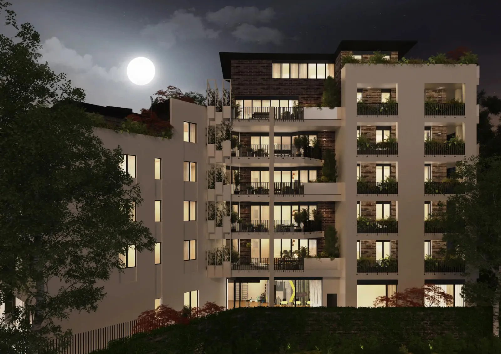 Render di Piazzale Lotto